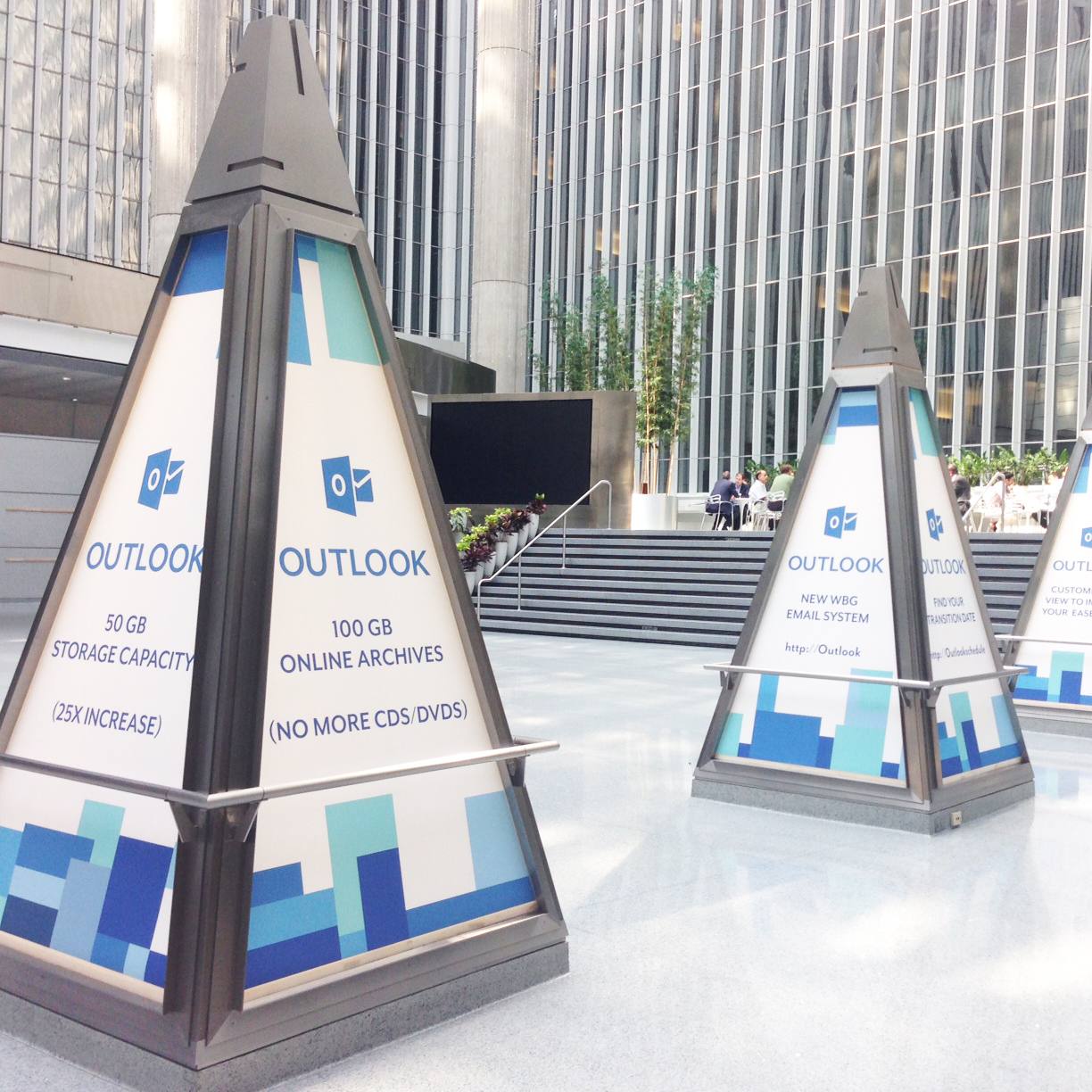 Outlook obelisks