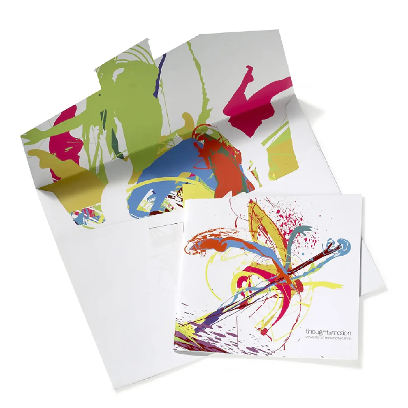 Folded brochure